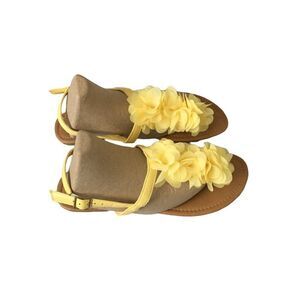 Chatties yellow sandals